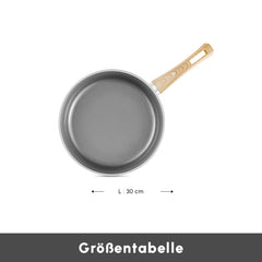 Karaca Swiss Crystal Induktions Pan Cremig, 30 Cm