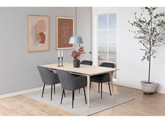 AC Design Stuhl Emilia Dunkelgrau