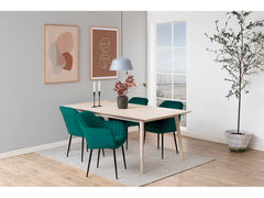 AC Design Stuhl Emilia Smaragdgrün