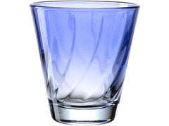 LEONARDO Trinkglas Twist 215 ml, 4 Stück, Blau