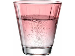 LEONARDO Trinkglas Twist 215 ml, 4 Stück, Mehrfarbig