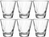 Leonardo Trinkglas Twist 215 ml, 6 Stück, Transparent