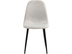 AC Design Stuhl Celia 4 Stück, Hellgrau