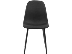 AC Design Stuhl Celia 4 Stück, Schwarz