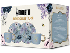 Bialetti Kaffeetasse Bridgerton 80 ml, 2 Stück, Mehrfarbig