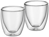 WMF Cappuccinotasse Kult 250 ml, 2 Stück, Transparent