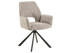 AC Design Stuhl Graham 2 Stück, Beige/Grau