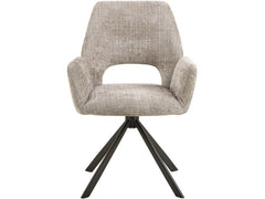 AC Design Stuhl Graham 2 Stück, Beige/Grau