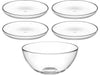 Leonardo Schale/Teller Set Cucina 5-teilig, Transparent