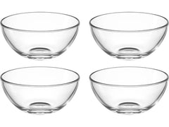 Leonardo Schale Cucina 14 cm, 4 Stück, Transparent