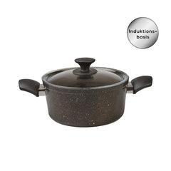 Karaca Biogranit Black Gold Topfset, 7-teilig