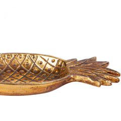 Karaca Nova Pine – Dekorativer Teller in Ananasform aus Polyserin (9,3 × 19,3 cm)