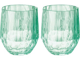 Koziol Trinkglas Club No. 23 200 ml, 2 Stück, Jade