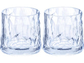 Koziol Trinkglas Club No. 2 250 ml, 2 Stück, Blau