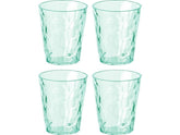 Koziol Trinkglas Club No. 1 250 ml, 4 Stück, Jade
