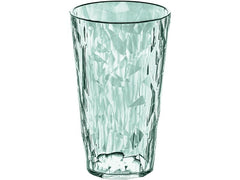 Koziol Trinkglas Club Light L 400 ml, 1 Stück, Grün