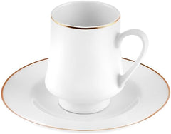 Karaca Runo Kaffeetassen-Set, 6 Personen, 100 ml