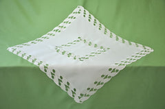 „Pure Classic“ Tischdecke – Cremeweiss, Eckig