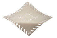 „Natural Linen“ Tischdecke – Hellbraun, Leinen-Optik