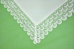 „Elegance Line“ Tischdecke – Creme Weiss