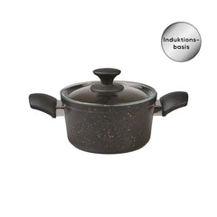 Karaca Biogranit Black Gold Topfset, 7-teilig