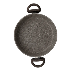 Karaca Dark Silver Bio Granit Flachtopf 26 cm