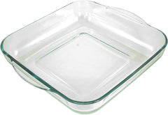Casserole Pasabahce Borcam, lot de 2, résistant à la chaleur, 22x28 cm