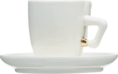 Karaca Horse 4 Teilige Für 2 Personen Mochatassen-Espressotassen Porzellan