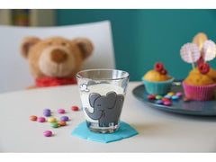 Leonardo Kindertrinkglas Bambini Elefant, 215 ml, 6 Stück