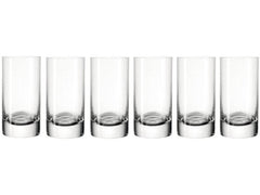 Leonardo Trinkglas Easy mini 50 ml, 6 Stück, Transparent