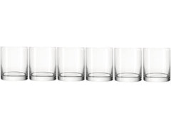 Leonardo Trinkglas Easy maxi 310 ml, 6 Stück, Transparent