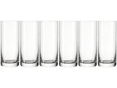 Leonardo Trinkglas Easy 330 ml, 6 Stück, Transparent