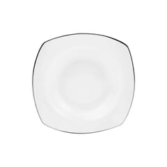 Karaca Adelia 24-piece porcelain tableware set for 6 people platinum, round