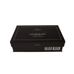 Karaca Streamline Saturn Platinum 6 Personen Espressotassen Set, 12-teilig