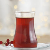 LAV EVA Teegläser 6er Set Teeglas - 170cc Bardagi Türkische Teeset Teeglas Teegläser