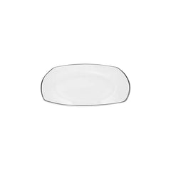 Karaca Adelia 24-piece porcelain tableware set for 6 people platinum, round