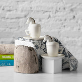 Karaca Horse 4 Teilige Für 2 Personen Mochatassen-Espressotassen Porzellan