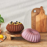Karaca Cake Pro Bundform Gusskuchenform Rosa