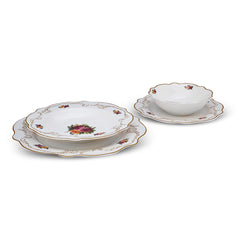 Karaca Antique Porzellan Tafelservice für 6 Personen, 24-teilig