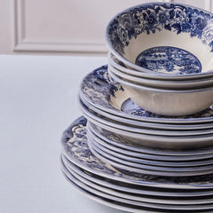 Karaca Old Town 24-teiliges Geschirrset für 6 Personen