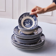 Karaca Old Town 24-teiliges Geschirrset für 6 Personen