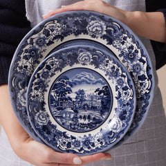 Karaca Old Town 24-teiliges Geschirrset für 6 Personen