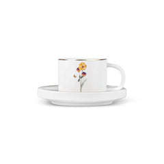 Karaca Valencia Espressotassen-Set für 6 Personen, 12-teilig, 90 ml