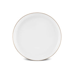 Karaca Stream Bone China Hole Gold 24-teiliges Tafelservice für 6 Personen, Mehrfarbig