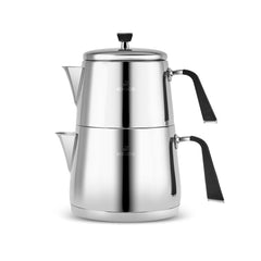 Karaca Fiona – Edelstahl-Teekannen-Set für Induktion & alle Herdarten