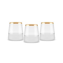 Karaca Jasmine 420 ml 3-teiliges Wassergläser