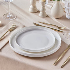 Karaca Streamline New Saturn Weiss 24-teiliges Tafelservice, 6 Personen