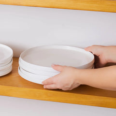 Karaca Streamline New Saturn Weiss 24-teiliges Tafelservice, 6 Personen