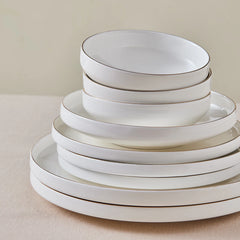 Karaca Streamline New Saturn Gold 24-teiliges Tafelservice, 6 Personen