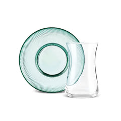 Karaca Juliet 12-teiliges Teeservice für 6 Personen, Grün